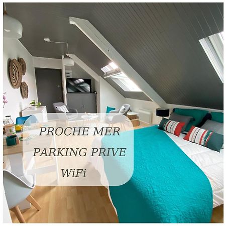 شقة Agreable Cocon Sous Les Toits - Parking - Wifi بلينوف-فال-أندريه المظهر الخارجي الصورة
