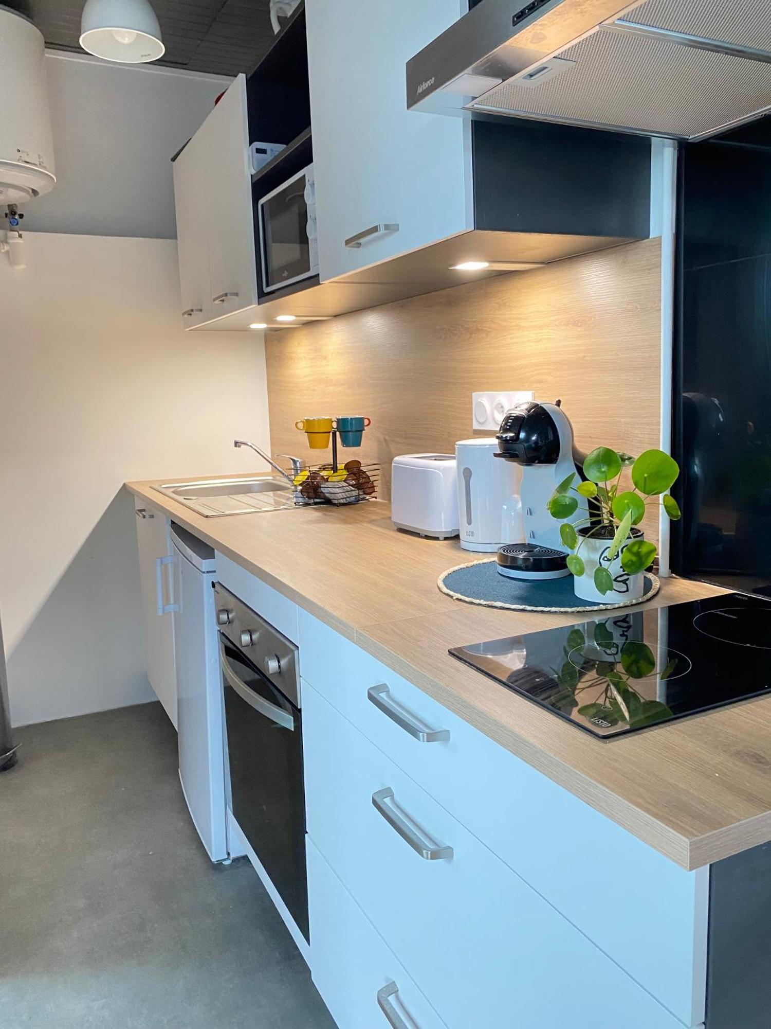شقة Agreable Cocon Sous Les Toits - Parking - Wifi بلينوف-فال-أندريه المظهر الخارجي الصورة